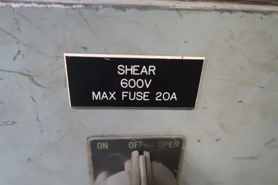 10 ft x 10 Gauge Shear