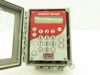 ASGCO Weigh Conveyor System Weight Indicator Controller