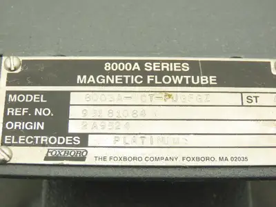 Foxboro IMT20-TA10FGZ Magnetic Flow Transmitter with 3" Flow Meter Tube