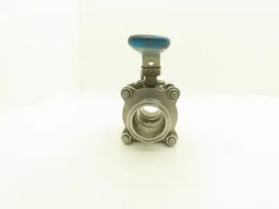 VNE EG90CC-6-2 2" 1000WOG 316 Stainless Sanitary Tri-clamp Ball Valve