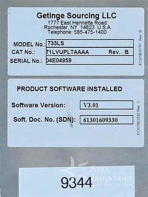 Used 2004 _UNKNOWN_ _UNKNOWN_ Steam Sterilizers California US | Star Industries #1255274