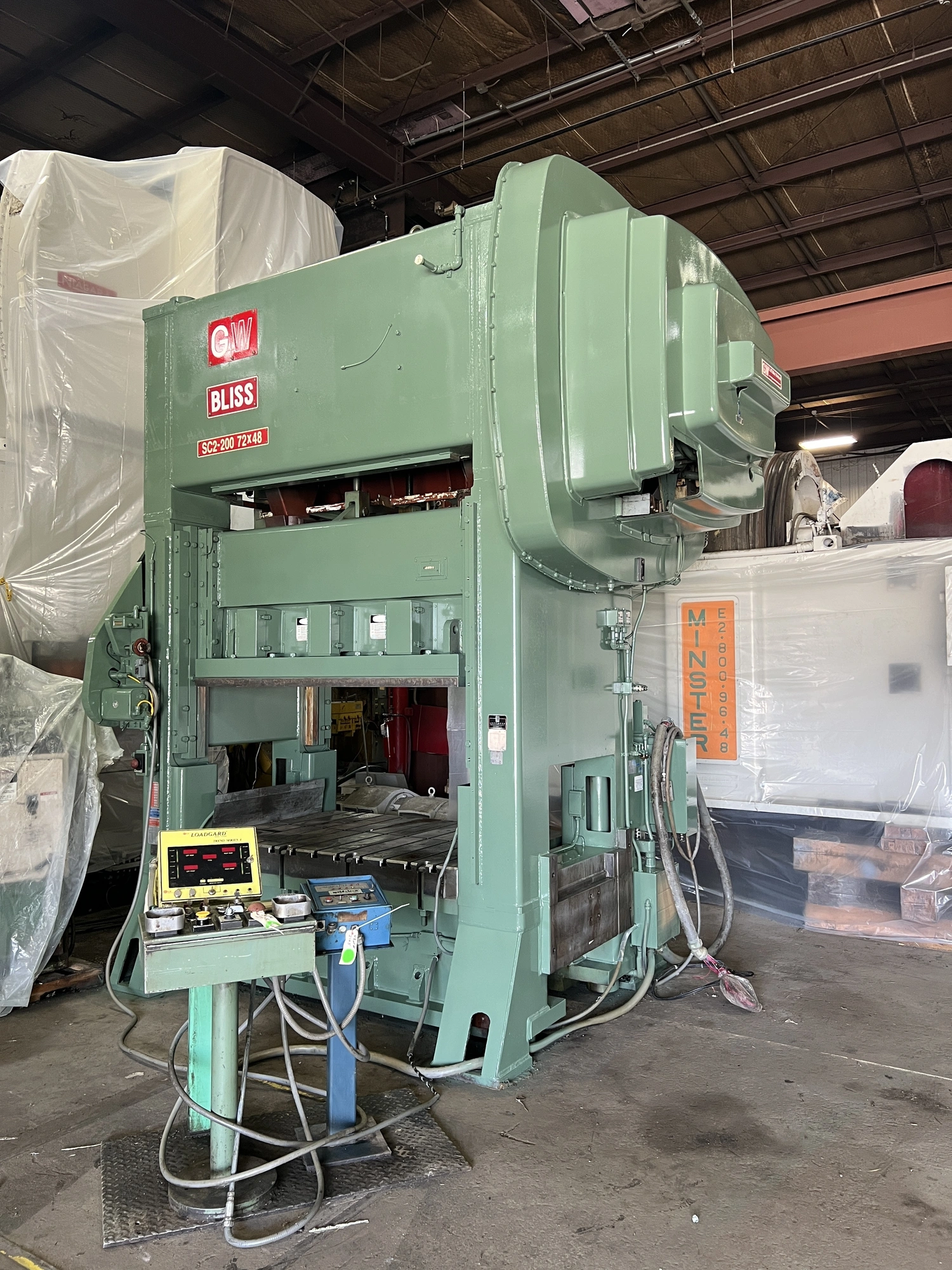 USED BLISS 200 TON SSDC