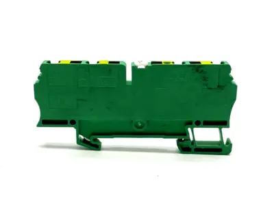 ZPE 2.5/4AN | Weidmüller  PE Terminal Tension-Clamp Connection 1608660000 LOT OF 5 - Used
