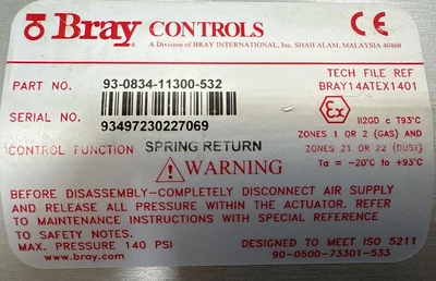 Bray _UNKNOWN_ Other Valves & Manifolds | Fram Fram LLC (12)