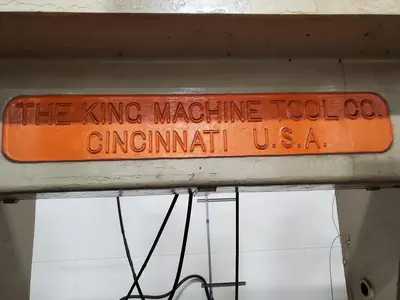 USED 1936 KING VERTICAL BORING MILL