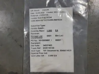 NEW LETOURNEAU R4078334