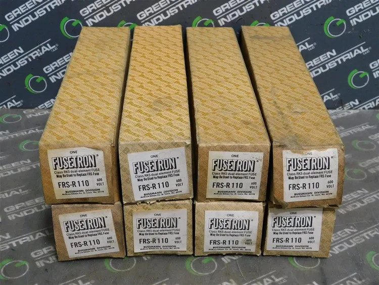 Used FUSETRON FRS-R 110 Fuses | Green Industrial #673507