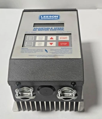 Leeson Speedmaster Adjustable Speed AC Motor Controller # 174916 HP 1-1/2