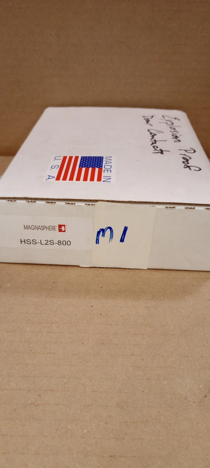 NEW Magnasphere HSS-L2S-800 SINGLE ALARM CONTACT WITH TAMPER CIRCUIT