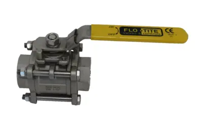 NEW FLO-TITE 110/120 WELD SOCKET BALL VALVE 1-1/2" 15V1BA