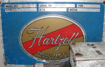 USED HARTZELL 41-15-GL3