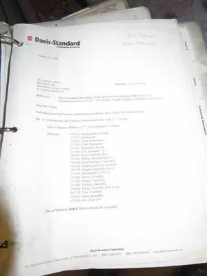 1984 DAVIS STANDARD 150INDS-20 Extrusor de plástico 1 - 1,99" | Perry Equipment (28)