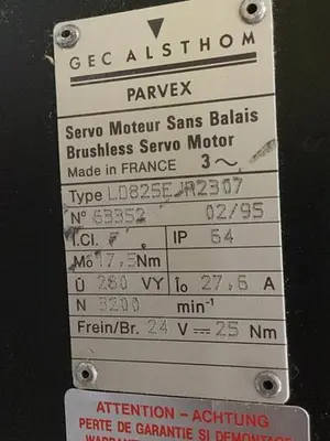 USED GEC ALSTHOM LD825EJR2307