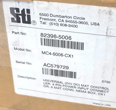 NEW STI MC4-5006-CX1 MAT CONTROLLER 82396-5006