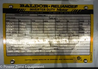 NEW BALDOR G500M
