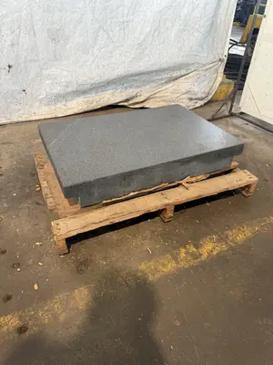 36" x 24" MITCHELLS GRANITE SURFACE PLATE. STOCK # 1099925