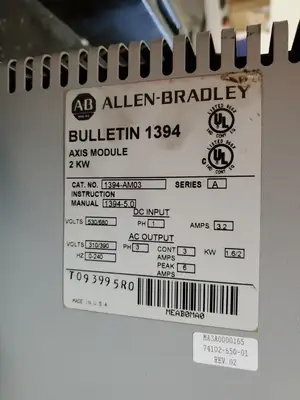 USED Allen-Bradley 1394-AM03