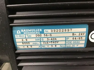 USED BAUMULLER DSG 56-S