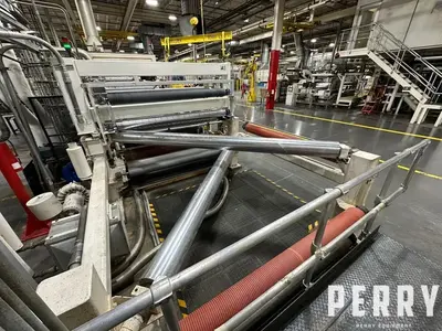 1996 BLACK CLAWSON Tandem Extrusion Coating Line Extrusion Lines, Coating | Mark One Machinery (11)