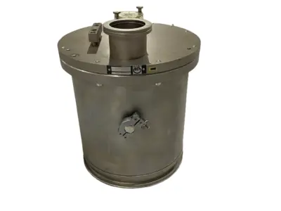 USED LEYBOLD STAINLESS STEEL VACUUM PUMP