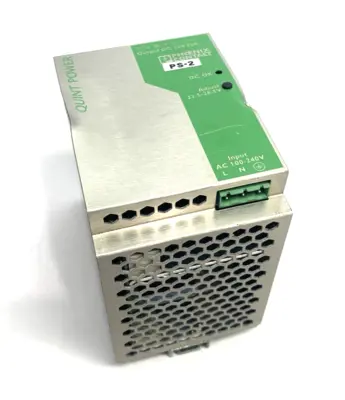 USED PHOENIX CONTACT PRIMARY SWITCHED POWER SUPPLY DAMAGED FACE