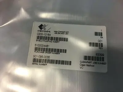 AMAT 0200-10164 SHIELD PUMPING INSERT SIN, DXZ