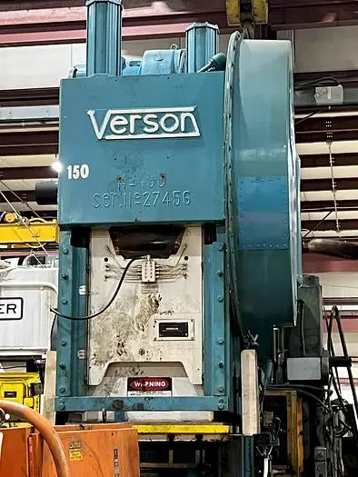 Used VERSON 150-O.B.G. O.B.I. Presses Michigan US | Midwest Press and Automation #564242