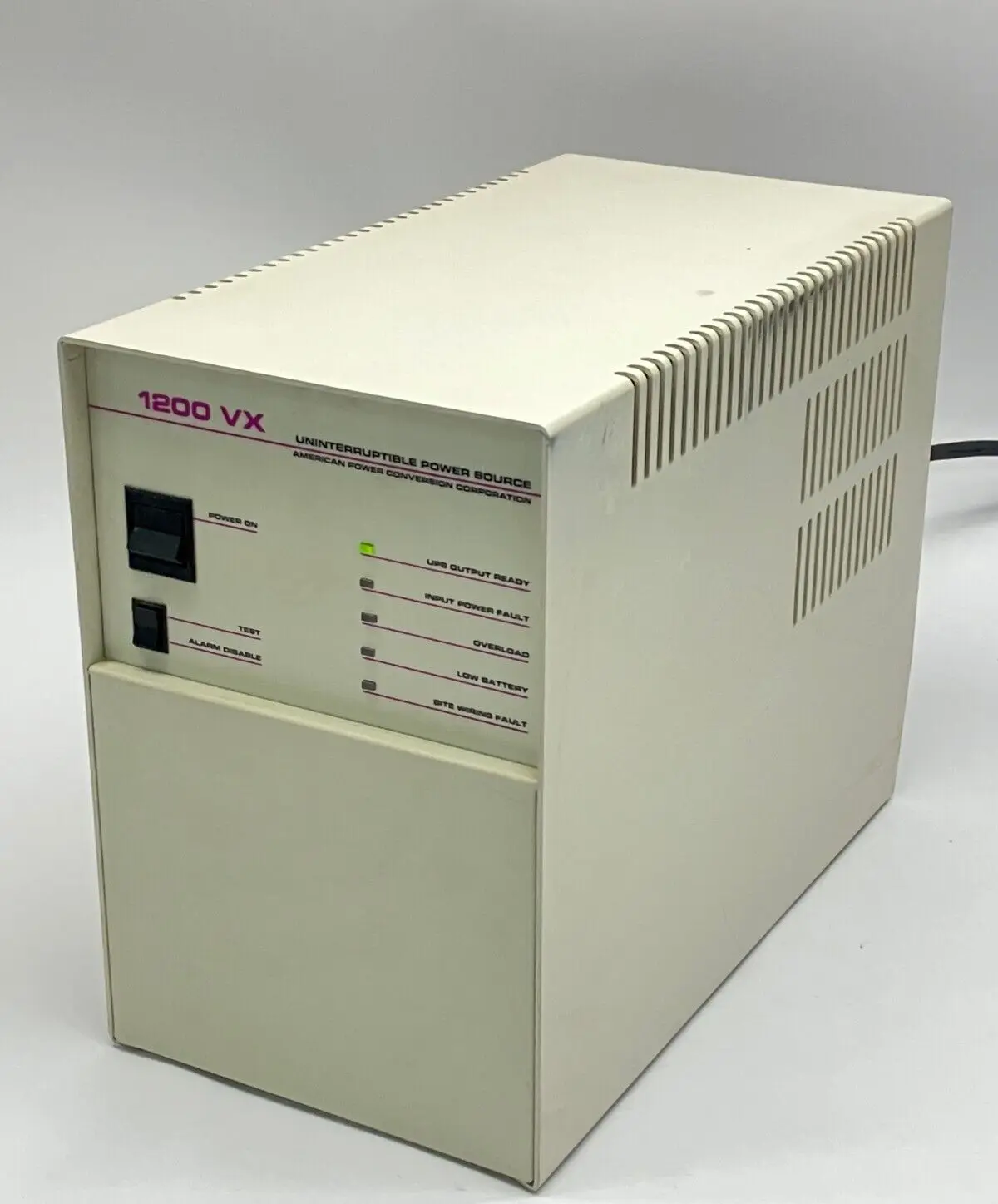Used APC 1200VX Uninterruptible Power Supply 120V 1000W Miscellaneous MRO Michigan US | Maverick Industrial Sales #1398691