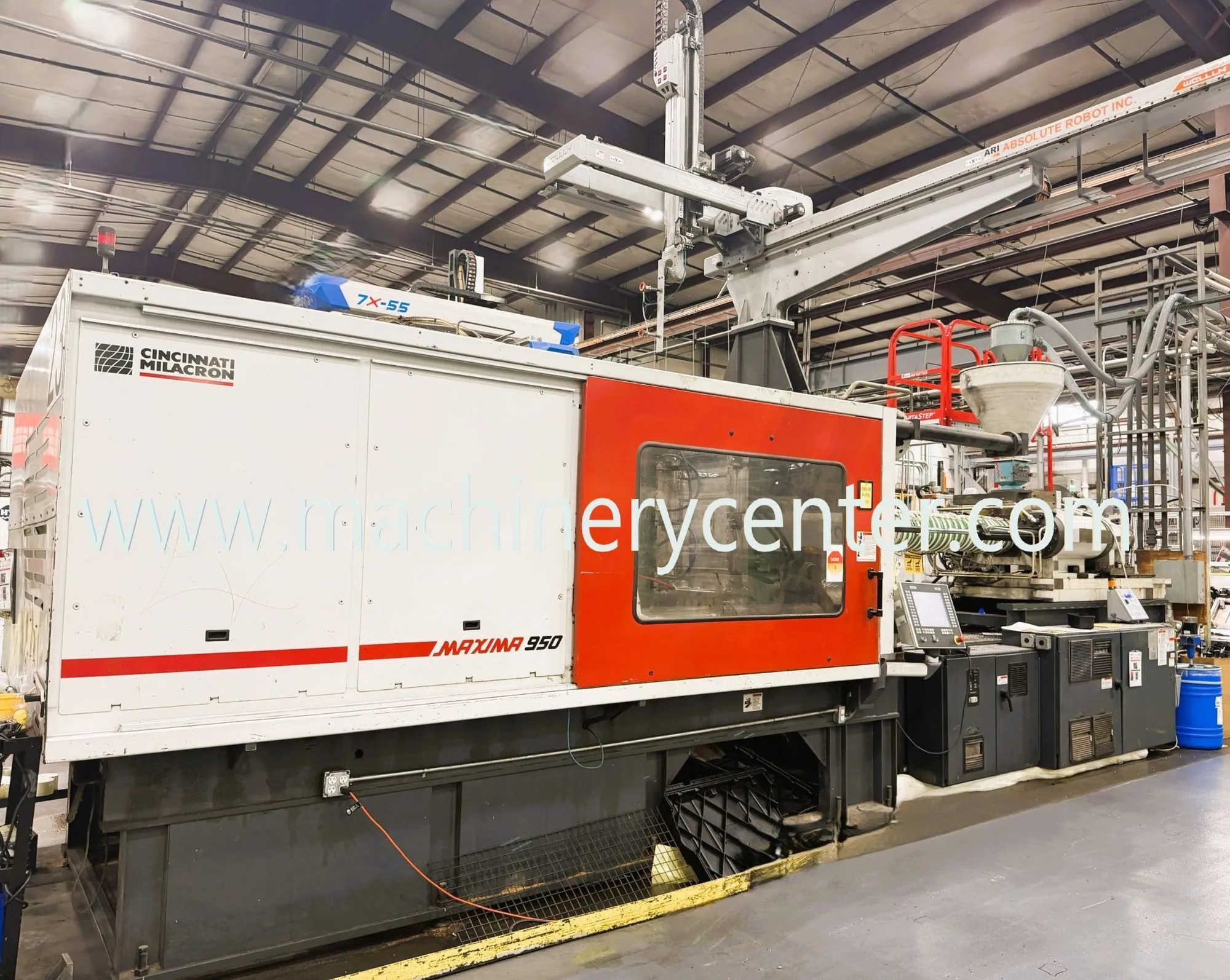 Used 2012 MILACRON MM950 Injection Molding Machines Tennessee US | Machinery Center #1403864