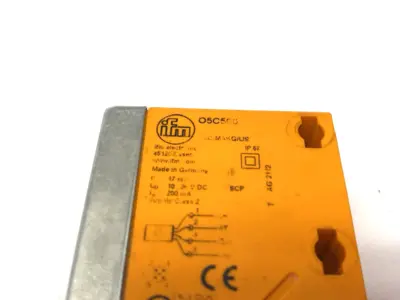 Used IFM RECTANGULAR COLOR RECOGNITION SENSOR O5C-MAKG/US100 Photoelectric Sensors Michigan US | Maverick Industrial Sales #1091003