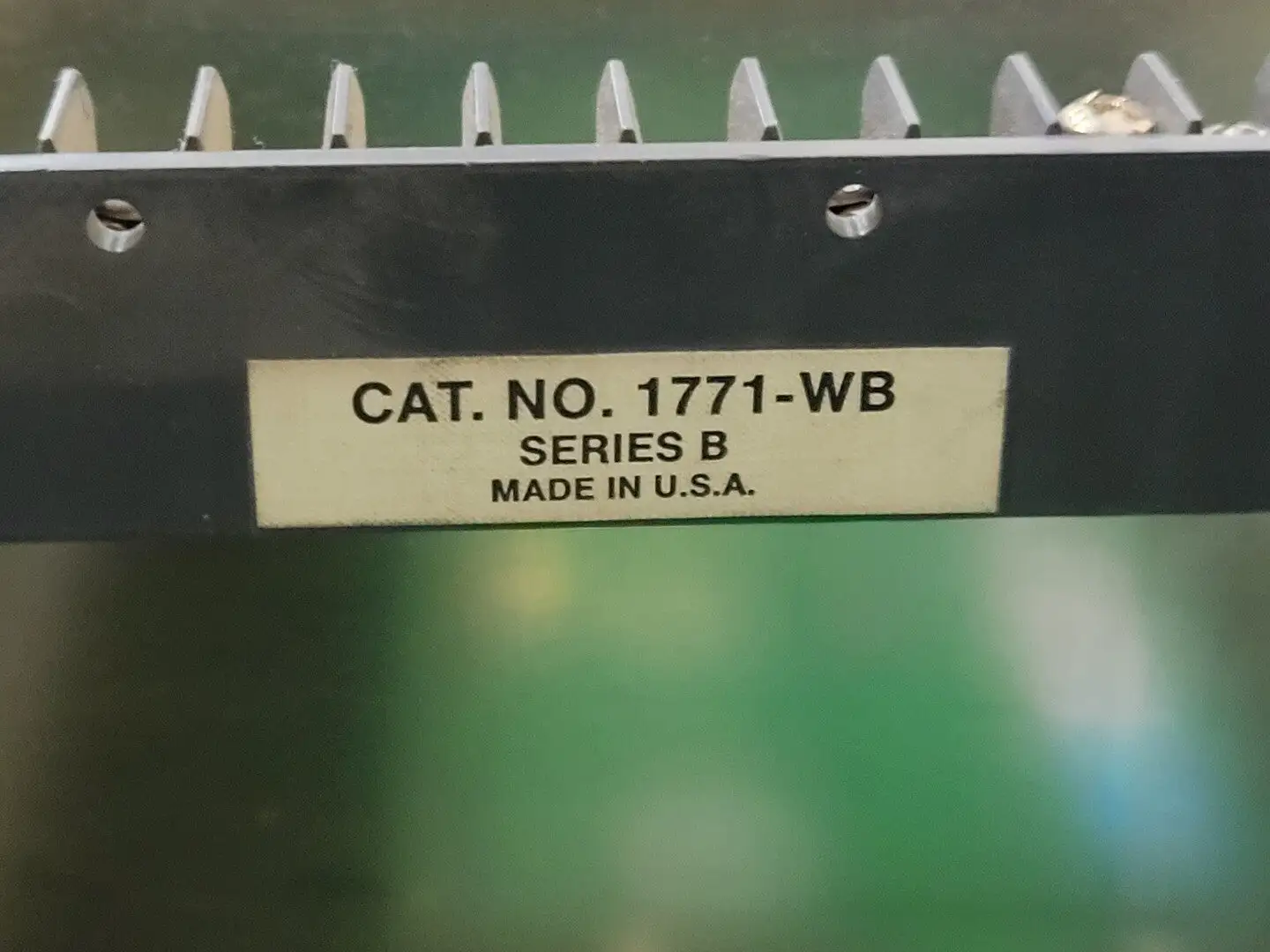 USED ALLEN BRADLEY 1771-A4B-B
