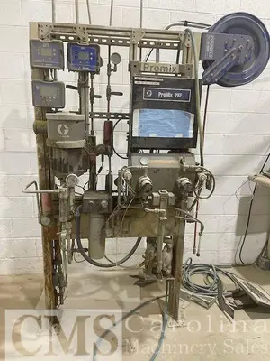 Used 2010 SUPERFICI MAGUNM 2-HEAD SPRAY MACHINE Woodworking Complete Operations North Carolina US | CAROLINA MACHINERY SALES #1338153