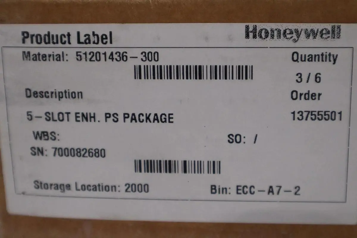 HONEYWELL 51201436-300 / 51201436300 POWER SUPPLY NEW IN BOX STOCK G366