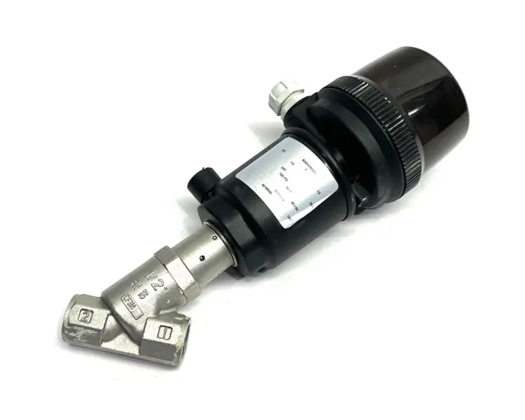 Used ASCO ANGLE BODY 2-WAY MOTORIZED PISTON VALVE, 1/2" NORMALLY OPEN Valves/Fittings | Maverick Industrial Sales #1100195