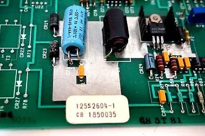 USED ABB TAYLOR 125S2604-1 PC BOARD 125S26041
