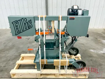 New | in-Stock ELLIS 1600 Horizontal Band Saws Michigan US | Vander Ziel Machinery Sales #480056