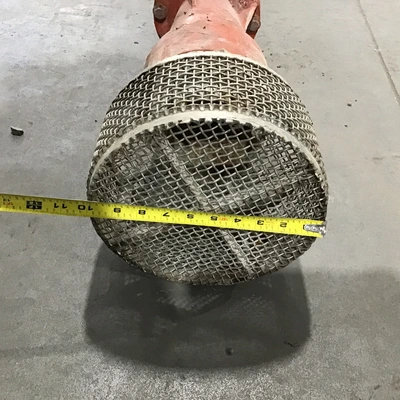 Peerless Pump 8 MA-3 Vertical Turbine Pump 117″in Plate to Bottom 250GPM 1770RPM