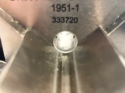 New | in-Stock MAHR DIMENSIONAIR 2-JET AIR RING GAUGE W/ GUIDE CHUTES & BASE PLATE Air Gages Michigan US | Maverick Industrial Sales #1122814