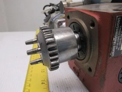 Sanyo Denki L720-039E84 170W 30V 2600RPM Servo 50:1 Reducer Brake Drive Assembly