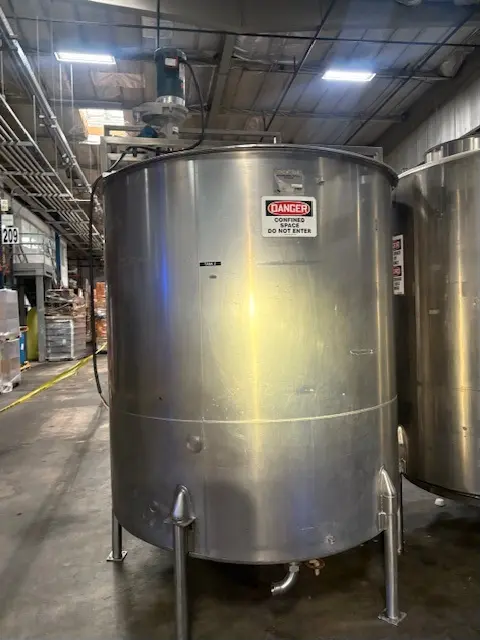 Used Stainless steel 1800 Gallon Stainless Steel Tanks California US | Elite Machine #884413
