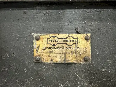 13" X 20" HYD-MECH MODEL #S20 SWIVEL MITRE HORIZONTAL BANDSAW: YOBRO #23836