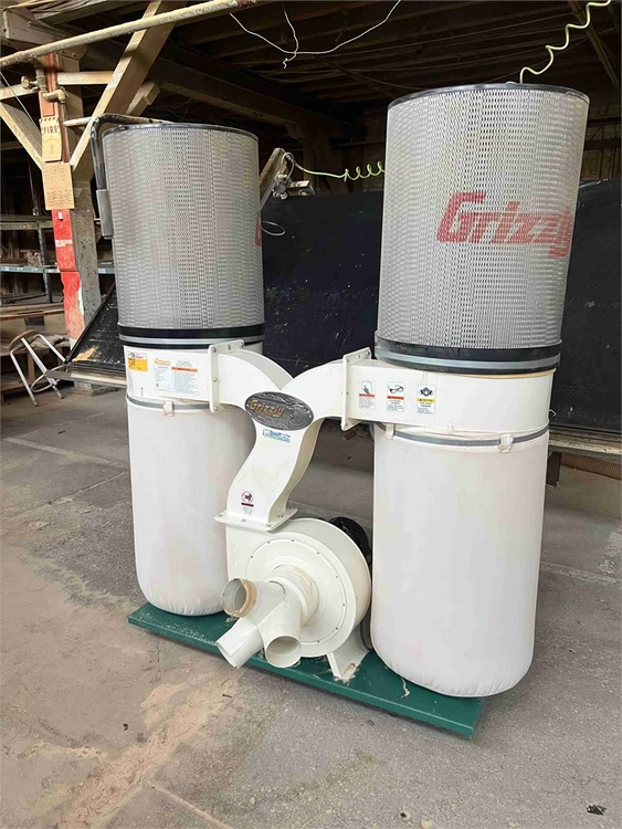 Used 2011 GRIZZLY G0562ZP Dust Collectors California US | MachineryMax #1319632