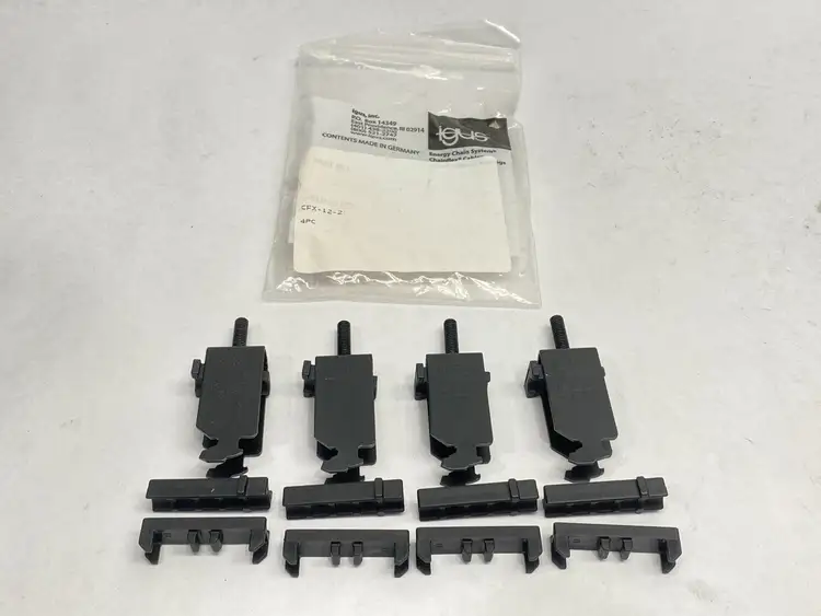 Used IGUS STRAIN RELIEF CLAMPS LOT OF 4 Clamps | Maverick Industrial Sales #1119719