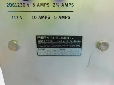 Used PERKIN ELMER 224-0620 Miscellaneous Laboratory Equipment Texas US | Aucto #1455784