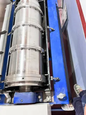 Alfa-Laval UVNX 418B-11G tricanter centrifuge, 316SS.