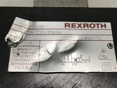 USED REXROTH FE25C21/315LM