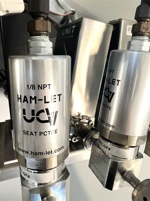 USED MKS UFC-1660 Mass Flow Controller, HM20-4VKC-GF4, ET-3M-24, EMC-08-24
