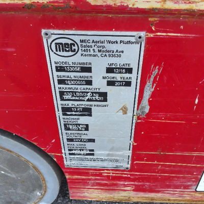 USED 2017 MEC 1330SE