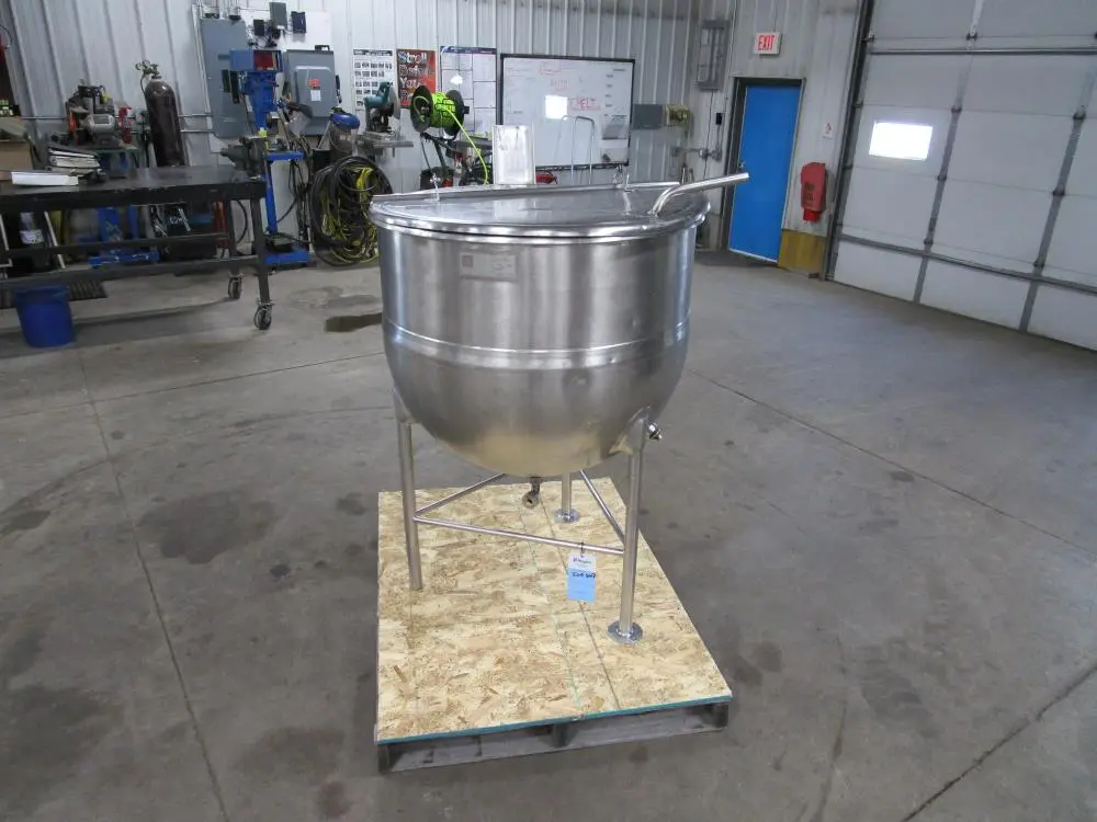 Legion Utensils Co. Half Jacketed 75 Gal. SS Kettle