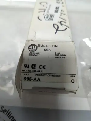 New | in-Stock ALLEN-BRADLEY 595-AA Miscellaneous Equipment (Electrical & Power) Ohio US | Surplus Asset Holdings #1209880